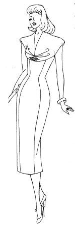 moldes de vestido talle imperio drapeado