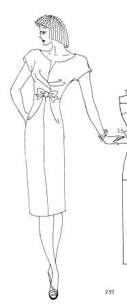 moldes de vestido talle imperio