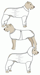 juegos de vestir con patrones de mascotas perros