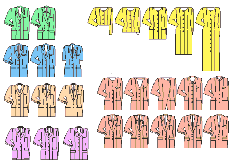 Moldes de chamarras jackets